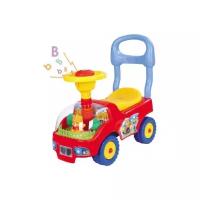 Каталка Shantou Baby Walker, прозрачный капот, с мишкой (X16833)