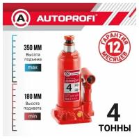 Домкрат гидравлический 4т. AUTOPROFI (180-350мм.) DG-04