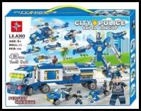 Конструктор детский City police robocop / 443 детали / Совместим с лего