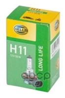 Лампа Накаливания H11 12v 55w Pgj19-2 Long Life HELLA арт. 8GH223498351