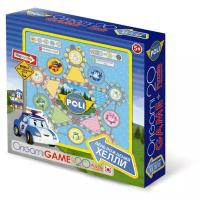 Настольная игра Origami Robocar Poli. День рождения Хелли