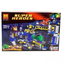 Конструктор BELA Supreme Heroes 10241 Халк разрушает лабораторию