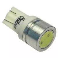 T10 (1LED) W5W 12V HIGH POWER LED светодиод WHITE 1W 60lm (белый) Nord YADA 900329