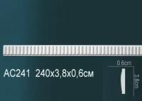 Молдинг Perfect AC241 Д240xШ0.6xВ3.8 см /Перфект