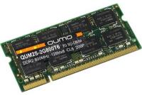 Модуль памяти Qumo DDR2 SO-DIMM 800MHz PC-6400 CL6 - 2Gb QUM2S-2G800T6