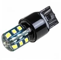 Автолампа Диод T20 (W21w) 12v 24 Smd Диода 1-Конт Белая Skyway Повороты, Задний Ход, Стопы Skyway арт. S08201272