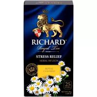 Чайный напиток фруктово-травяной Richard "Royal Camomile. Stress Relief" 25 сашет