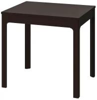 EKEDALEN экедален раздвижной стол 80/120x70 см темно-коричневый