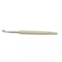 Крючок для вязания с эргономичной ручкой Waves 6,5мм, алюминий, серебристый/слоновая кость, KnitPro, 30914
