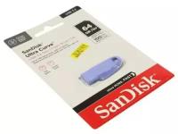 Флешка Sandisk Ultra Curve SDCZ550-032G-G46NB 64 Гб Abyss Blue