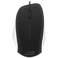 PC Мышь проводная Speedlink Ledgy Mouse USB, Silent, black-white (SL-610015-BKWE)