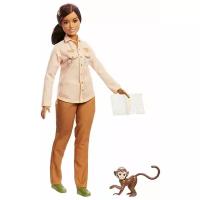 Кукла Barbie "Кем быть?", 29 см, GDM44 защитница дикой природы