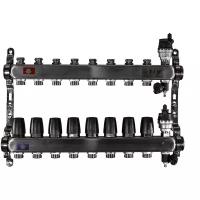 Коллекторная группа Tim (KBS5010) 1" ВР-ВР, 8 отводов 3/4", воздухоотводчик, сливной кран 8 20