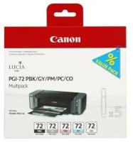 Картридж Canon PGI-72PBK/GY/PM/PC/CO для PRO-10 мультипак 6403B007