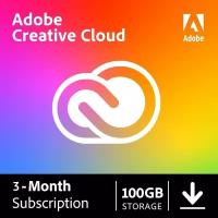 Код активации Adobe Creative Cloud 3 месяца