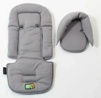 Вкладыш в прогулочную коляску Valco Baby All Sorts Seat Pad, цвет: Grey