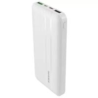 Внешний АКБ BOROFONE BJ9 Uranus 10000mAh, 2xUSB, QC3.0 3A, PD 18W, LED, Li-Pol (белый)