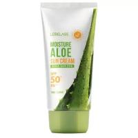 Солнцезащитный увлажняющий крем с экстрактом алоэ Lebelage Moisture Aloe Sun Cream Spf50+ Pa+++ 70 мл