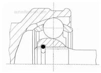 Комплект шруса перед лев GKN-Lobro 305305