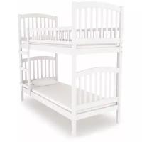 Двухъярусная кровать Nuovita Senso Due (Bianco/Белый)