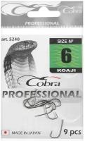 Крючки Cobra Pro KOAJI, № 06, 9 шт