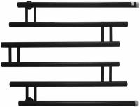 Водяной полотенцесушитель Energy Modern 600x700 RAL 9005 черный матовый