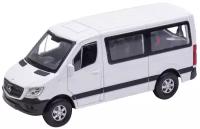 Микроавтобус Welly Mercedes-Benz Sprinter Traveliner, 43731 1:50, 12 см, белый