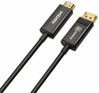 Кабель DisplayPort (Дисплей порт) - HDMI Optical Fiber 4K Pro-HD 15 метров