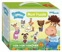 Мозаика "puzzle" 6в1 "Буренка Даша" (RIKI)