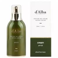 D'Alba Peptide No Sebum Repair Cream Восстанавливающий крем для лица с пептидами