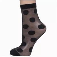 Женские носки Fiore черные, размер UN