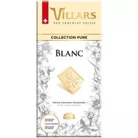 Белый шоколад VILLARS с ванилью, 100г