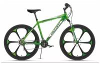 Горный велосипед BRAVO Hit 26 D FW 18" HD00000323, зеленый
