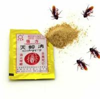 Китайский порошок золотой дхау Приманка от тараканов 3гр. 1шт
