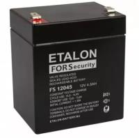 Аккумулятор FS 12В 4,5Ач | код 100-12/045S | Etalon battery (10шт. в упак.)