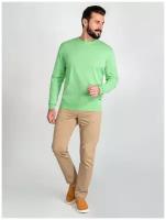 Джемпер мужской GREG G121-AC165 (св.салат), Прямой силуэт / Сlassic fit, цвет Зеленый, размер 54