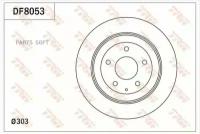 TRW DF8053 Диск тормозной задний MAZDA CX-5 TRW DF8053