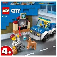 Конструктор LEGO City Police 60241 Полицейский отряд с собакой, 67 дет