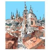 Цветной Картина по номерам "Башни старого города" (MG2096)