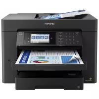 МФУ Epson Workforce WF-7840DTWF, цветн, A3, черный