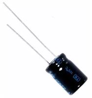 Конденсатор (capacitor) электролитический 220x35 (8x11) TK Jamicon 105C