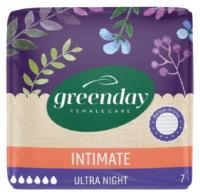 GREEN DAY прокладки Intimate ultra night, 6 капель, 7 шт