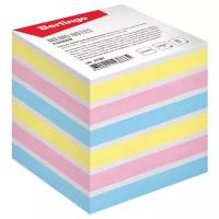 Berlingo блок для записи Rainbow, 8 х 8 х 8 см (LNn_01309) голубой/розовый/желтый 8 см 80 г/м²