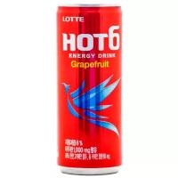 Энергетический напиток Lotte Hot6ix грейпфрут