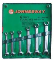 Набор ключей разрезных 8-19 мм, 6 предметов JONNESWAY W24106S