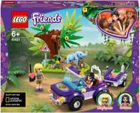 Конструктор LEGO Friends 41421 Джунгли: спасение слонёнка, 203 дет