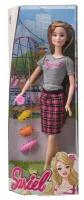 Игровой набор Красотка, в комплекте кукла 29см, предметов 4шт. Shantoy Gepai 7729-C3