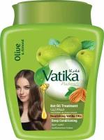 Vatika Deep Conditioning Маска для волос с оливой и миндалем "Глубокое увлажнение" 500 г