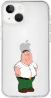 Чехол для iPhone 13 "Питер Гриффин / Peter Grifin" с полной защитой камер