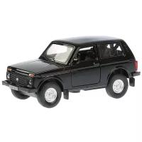 Машинка металлическая ТехноПарк LADA 4x4 12см черная LADA4X4-BK